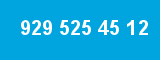 929 525 45 12 929 525 45 12
